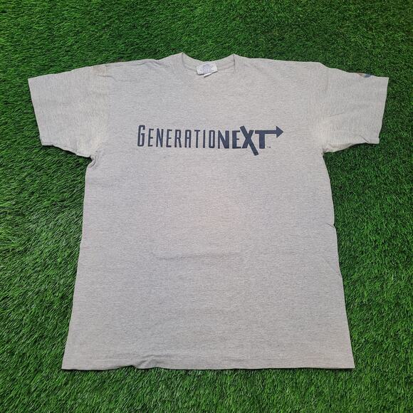 VTG 90s Pepsi T-Shirt Mens L/XL Generation Next Single Stitch USA Made - Picture 1 of 9
